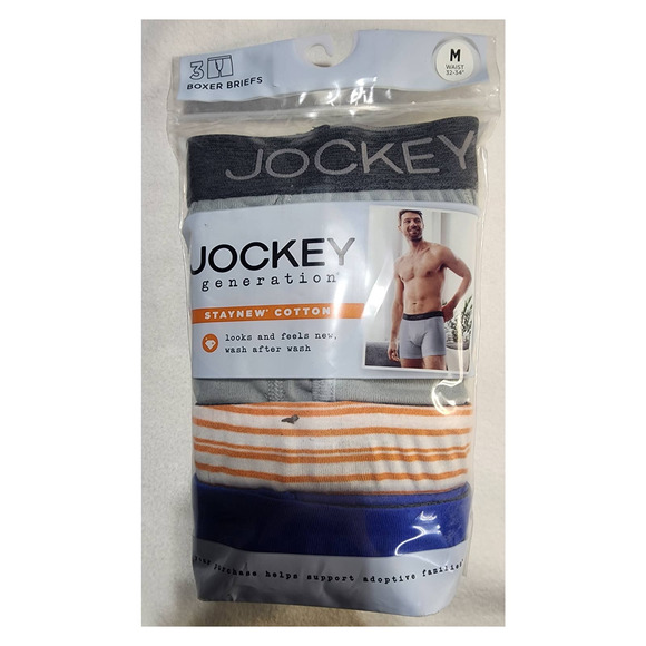 jockey boxer briefs waist 32-34'' medium - Picture 2 of 5